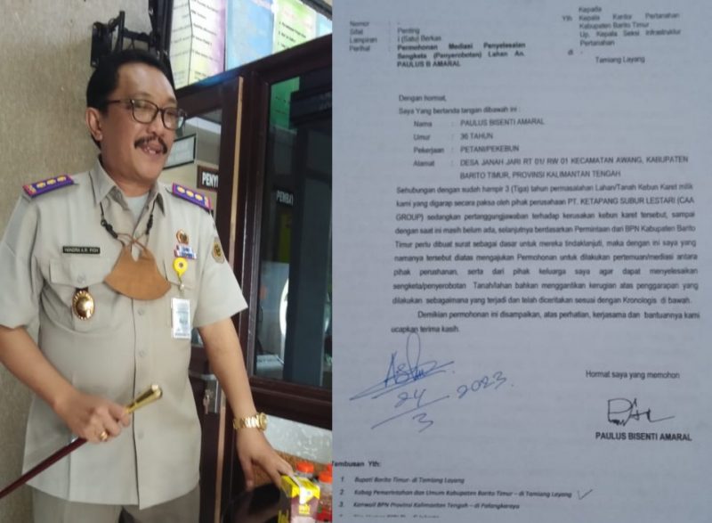 Kementerian ATR/BPN Pusat Meminta ATR/BPN Kabupaten Bartim Lakukan Mediasi Masyarakat VS PT KSL