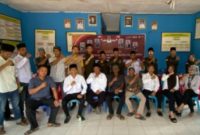 Serentak se-Indonesia, PPS Desa Gunung Maknibai Resmi Melantik 14 Anggota KPPS