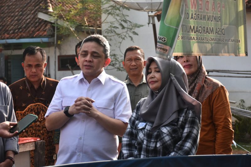 Kemenkeu didampingi Plh Bupati Sumedang/Photo Istimewa 