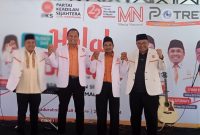 Konsolidasi sekaligus Halal Bihalal Partai Keadilan Sejahtera. (Poto: Alex).