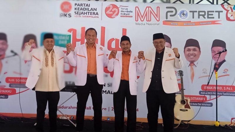 Konsolidasi sekaligus Halal Bihalal Partai Keadilan Sejahtera. (Poto: Alex).