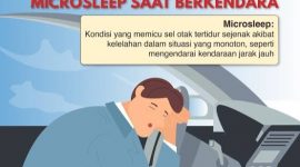 Waspada gejala microsleep, salah satu penyebab kecelakaan. (Photo Dirjen Perhubungan Darat)