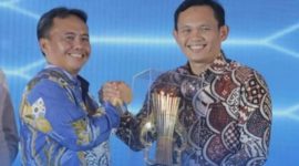 Kota Tasikmalaya meraih 
penghargaan Pembangunan Daerah Terbaik ke 3 Tahun 2024 Kategori Kota. (Foto: Kominfo Kota Tasikmalaya)