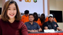 Keenam tersangka diciduk di salah satu hotel daerah Kuningan, Jakarta Selatan. (Foto: Tangkapan Layar Grid.id)