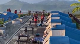 Keindahan alam Taman Langit Pangalengan. (Poto: Facebook Ahmad Sofyan)