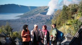 Spot terbaik melihat matahari terbit. (Foto: Facebook Ahmad Sofyan)