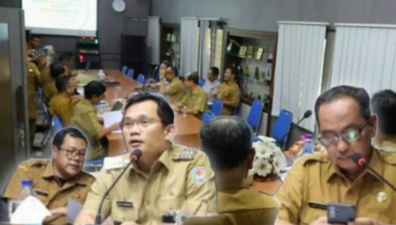 Rapat Koordinasi dan evaluasi Triwulan I Tahun 2024. (Poto: Kominfo Kota Tasikmalaya)