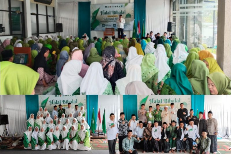 Halal Bihalal Majelis Cabang Nahdlatul Ulama Kecamatan Cibeureum Kota Tasikmalaya. (Poto: Momon Suparman)