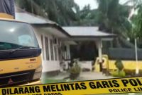 Truk pengangkut BBM Ilegal saat ditangkap Polsek Kemuning Polres Indragiri Hilir. 