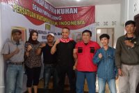 Ikhsan Riyadi saat silaturahmi ke kantor DPC PWRI Kota Tasikmalaya 