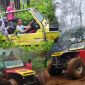 Serunya Fun Off-road di Desa Wisata Nglinggo. (Poto: Ahmad Sofwan)
