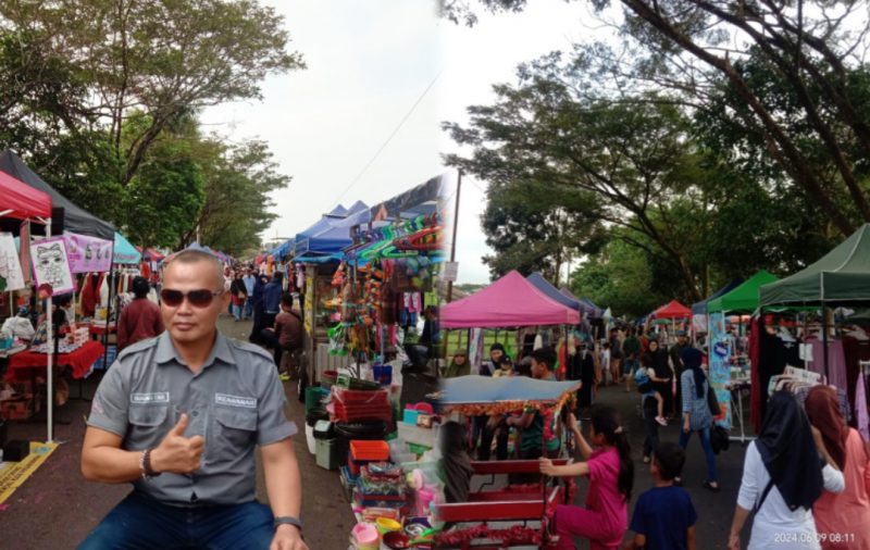 CFD Pasar Cikurubuk Kota Tasikmalaya Jadi Buruan Pengunjung..(Poto: Dwi Heru)