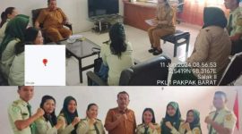 Mahasiswa Polbangtan Medan Kunjungi Dinas Ketahanan Pangan dan Pertanian Pakpak Bharat