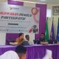 Sosialisasi Pengawasan Pemilu Partisipatif yang berlangsung di Universitas Muhammadiyah Enrekang 