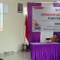 Suwardi Mardua saat jadi pemateri sosialisasi Pengawasan Pemilu Partisipatif