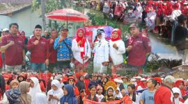 Karang Taruna Kelurahan Sukamaju Kidul Ikut Sukseskan HUT RI ke 79 