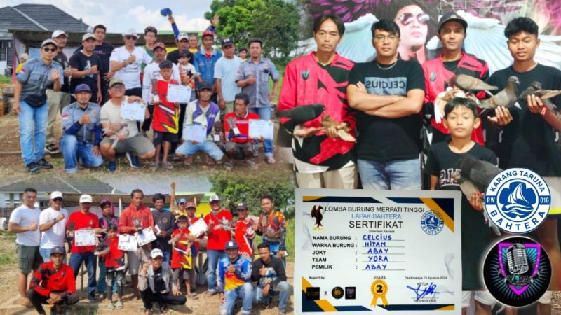 Lapak Bahtera Madya Club - Lomba Merpati Tinggian HUT RI ke 79 