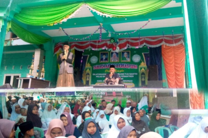 Dalam rangka silaturahmi alumni orang tua santri dan Haul Almarhum/Almarhumah yang ke 10. 