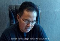 Asisten I Sekretariat Daerah (Setda), Ari Panan Putut Lelu, SH