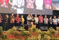 Foto Gubernur Kalimantan Tengah, H. Agustiar Sabran saat membuka acara Pesparani Katolik I Provinsi Kalimantan Tengah