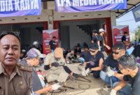 Pelatihan ini diikuti oleh 55 peserta, dan dilaksanakan dalam dua gelombang