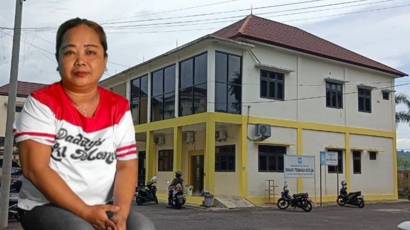 Ket Poto : Ety Rohaeti orang tua Alm Rahmat Ramdhani