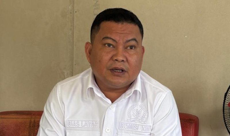 Bias Layar, anggota Komisi XIII DPR RI bidang Hukum dan HAM,