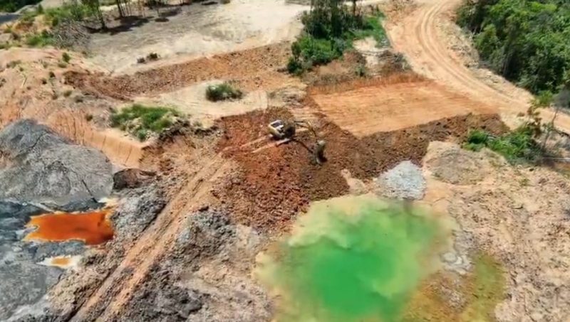 Foto pantauan udara lokasi IUP CV Hutan Kalimantan - Ist