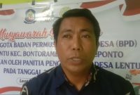 Ketua Panitia Penyelenggara sekaligus Sekretaris Desa Lentu, Rudi