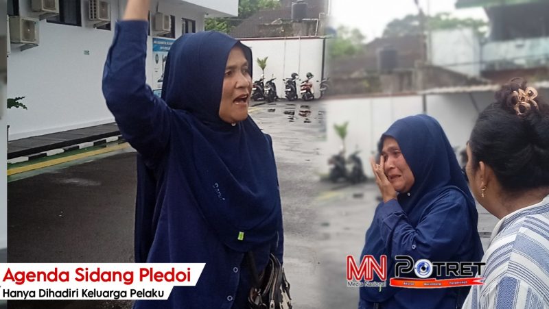 Ibu korban pembunuhan beserta keluarganya merasa sengaja tidak diberitahu oleh pihak keamanan pengadilan saat sidang akan dimulai 