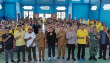 Foto Kegiatan sosialisasi empat pilar di Tabak Kanilan, Kecamatan Gunung Bintang Awai, Kabupaten Barito Selatan, anggota DPR RI Bias Layar