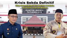Ket kiri - kanan : Bupati Tasikmalaya dan Koordinator Pergerakan Solidaritas Ummat