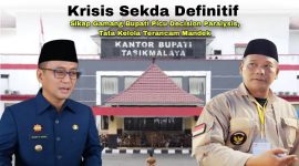Ket kiri - kanan : Bupati Tasikmalaya dan Koordinator Pergerakan Solidaritas Ummat