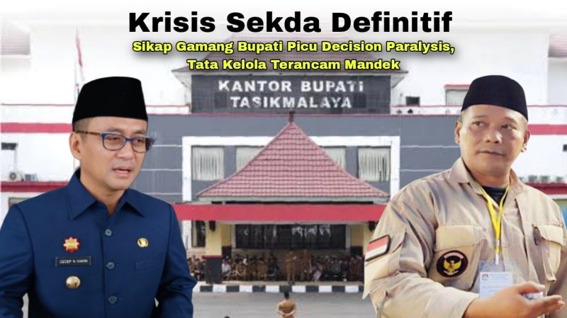 Ket kiri - kanan : Bupati Tasikmalaya dan Koordinator Pergerakan Solidaritas Ummat