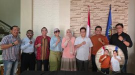 Kunjungan Hendrayana, S.H., M.H., Tenaga Ahli Komisi Hukum dan Perundang-undangan Dewan Pers ke Kantor PWI Sulsel 