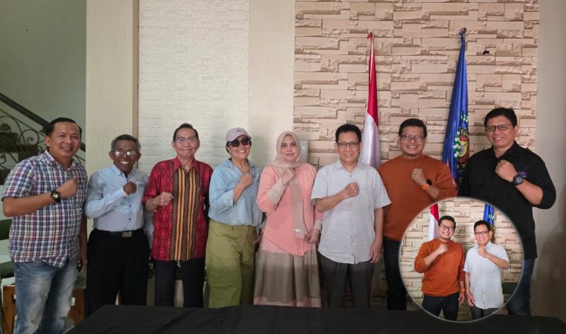 Kunjungan Hendrayana, S.H., M.H., Tenaga Ahli Komisi Hukum dan Perundang-undangan Dewan Pers ke Kantor PWI Sulsel 