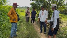 Poto saat cek ke lokasi