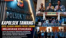 Tingkatkan Kenyamanan Pelayanan, Polsek Tawang Gelar Tasyakuran Renovasi Ruangan dan HUT Bhayangkara ke-80