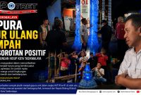 DLH Kota Tasikmalaya Apresiasi Gapura Daur Ulang Karya Warga Kp. Cikiara