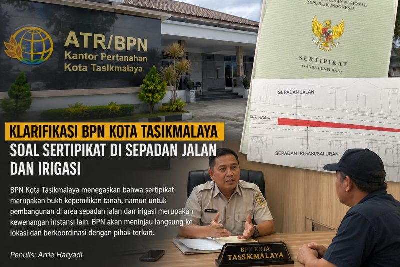 Bangunan Kios Berdiri di Sempadan Irigasi Cibunigeulis, Dinas PUTR : Belum Ada Izin
