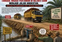 Ilustrasi: Aset negara sekaligus fasilitas publik terancam rusak