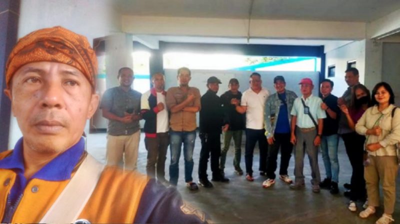 Rekan wartawan usai bersilaturahmi ke PWI Kabupaten Bogor 