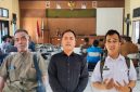 Ket poto kiri ke kanan : Aan Rukiman (Ketua DPC LPM Kecamatan Bungursari), Aris Sandi (Perwakilan Mitra), Irvan Nadura (Koordinator SPPG Kecamatan Bungursari)