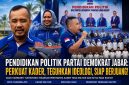 DPC Partai Demokrat Kota Tasikmalaya Gelar Pendidikan Politik, digitalisasi dan Santunan, Perkuat Kapasitas Kader Hadapi Pemilu