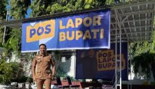 Penampakan Pos Lapor Bupati pada awal launching, sebelum menghilang tanpa jejak
