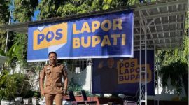 Penampakan Pos Lapor Bupati pada awal launching, sebelum menghilang tanpa jejak