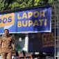 Penampakan Pos Lapor Bupati pada awal launching, sebelum menghilang tanpa jejak