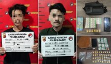 Ratusan butir obat keras ilegal dan dua orang berhasil diamankan