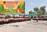 Dalam rangka HUT Pramuka ke-65 dan Kemerdekaan RI