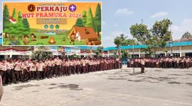 Dalam rangka HUT Pramuka ke-65 dan Kemerdekaan RI